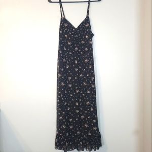 Ultra Flirt Ruffle Spaghetti Strap Dress